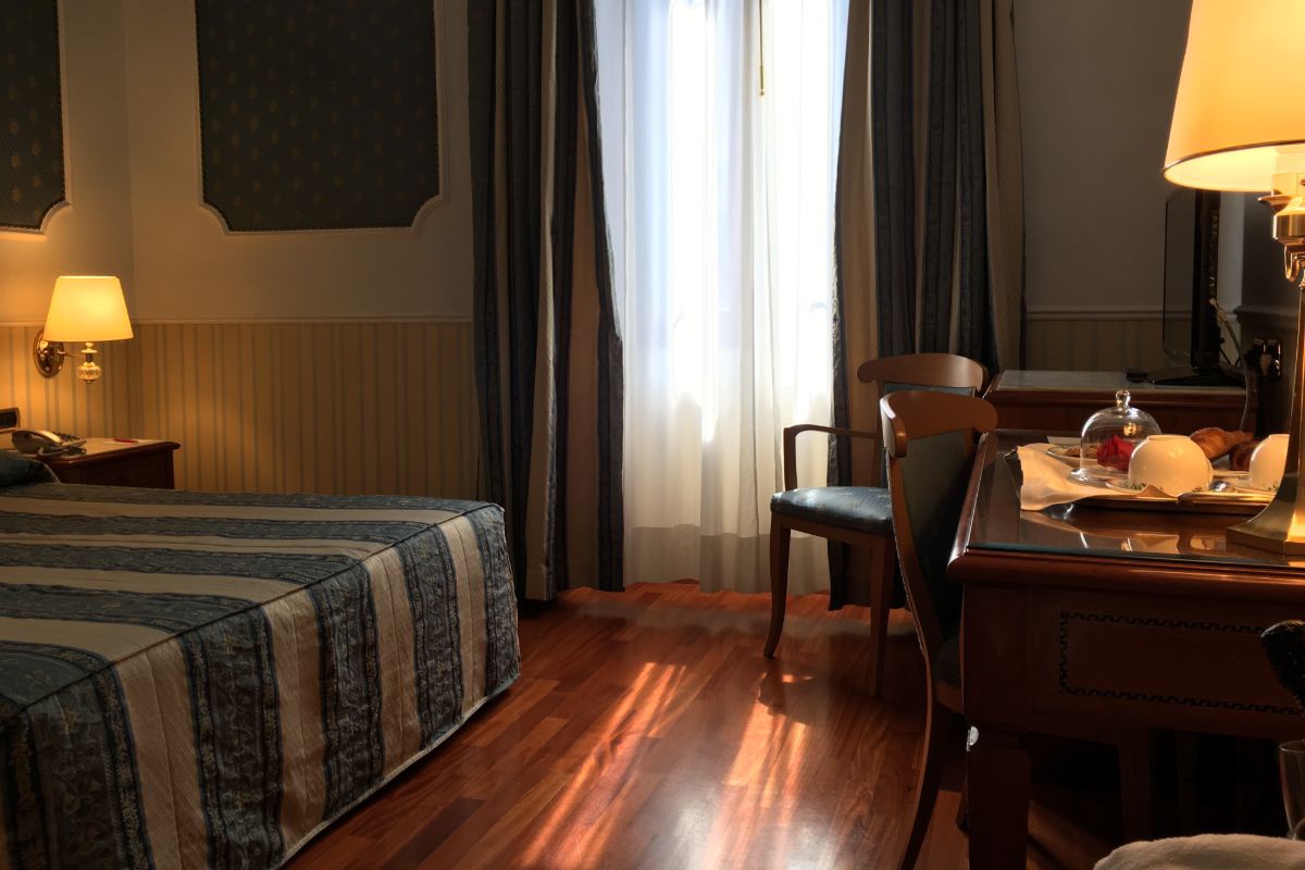 Двухместный номер одноразового использования Hotel Отель Andreola Central Милан Двухместный номер одноразового использования Hotel Отель Andreola Central Милан